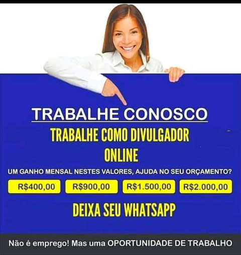 Trabalhe Em Casa Renda Extra